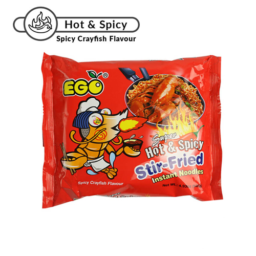 Ego Stired Fried Spicy Cray Fish Noodle 140 gm